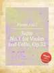 Suite No.1 for Violin and Cello, Op.32, Plante, Cyril 