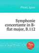 Symphonie concertante in B-flat major, B.112, Pleyel, Ignaz 