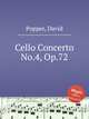 Cello Concerto No.4, Op.72, Popper, David 