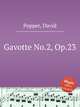 Gavotte No.2, Op.23, Popper, David 