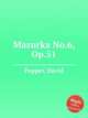 Mazurka No.6, Op.51, Popper, David 