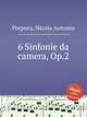 6 Sinfonie da camera, Op.2, Porpora, Nicola Antonio 