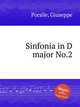 Sinfonia in D major No.2, Porsile, Giuseppe 