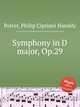 Symphony in D major, Op.29, Potter, Philip Cipriani Hambly 
