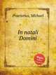 In natali Domini, Praetorius, Michael 