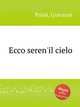 Ecco seren`il cielo, Priuli, Giovanni 