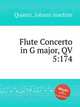 Flute Concerto in G major, QV 5:174, Quantz, Johann Joachim 