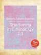 Trio Sonata in C minor, QV 2:3, Quantz, Johann Joachim 
