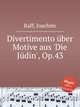 Divertimento ber Motive aus `Die Jdin`, Op.43, Raff, Joachim 