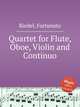 Quartet for Flute, Oboe, Violin and Continuo, Riedel, Fortunato 