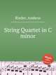 String Quartet in C minor, Rieder, Ambros 