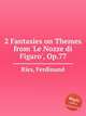 2 Fantasies on Themes from `Le Nozze di Figaro`, Op.77, Ries, Ferdinand 