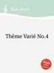 Thеme Variе No.4, Rode, Pierre 