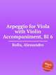 Arpeggio for Viola with Violin Accompaniment, BI 6, Rolla, Alessandro 