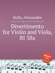 Divertimento for Violin and Viola, BI 38a, Rolla, Alessandro 