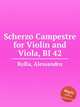 Scherzo Campestre for Violin and Viola, BI 42, Rolla, Alessandro 