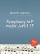 Symphony in F major, A49/I:25, Rosetti, Antonio 