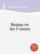 Beatus vir for 3 voices, Rovetta, Giovanni 