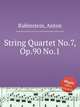 String Quartet No.7, Op.90 No.1, Rubinstein, Anton 