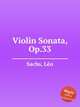 Violin Sonata, Op.33, 