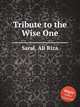 Tribute to the Wise One, Saral, Ali Riza 