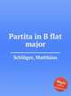 Partita in B flat major, 