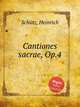 Cantiones sacrae, Op.4, 