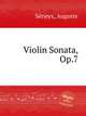 Violin Sonata, Op.7, 