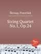 String Quartet No.1, Op.24, 