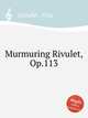 Murmuring Rivulet, Op.113, Spindler, Fritz 