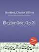 Elegiac Ode, Op.21, Stanford, Charles Villiers 