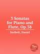 3 Sonatas for Piano and Flute, Op.38, Steibelt, Daniel 