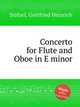 Concerto for Flute and Oboe in E minor, 