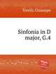 Sinfonia in D major, G.4, Torelli, Giuseppe 
