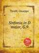Sinfonia in D major, G.9, Torelli, Giuseppe 