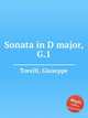Sonata in D major, G.1, Torelli, Giuseppe 
