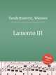 Lamento III, Vanderhoeven, Wannes 
