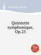 Quintette symphonique, Op.25, Vermeire, Oscar 