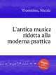 L`antica musica ridotta alla moderna prattica, Vicentino, Nicola 
