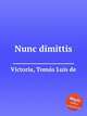 Nunc dimittis, 