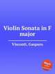 Violin Sonata in F major, Visconti, Gasparo 
