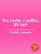 Tra l`erbe, i zeffiri, RV 669, Vivaldi, Antonio 