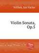 Violin Sonata, Op.5, 