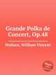 Grande Polka de Concert, Op.48, Wallace, William Vincent 