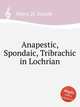 Anapestic, Spondaic, Tribrachic in Lochrian, Ware, H. Joseph 