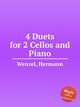 4 Duets for 2 Cellos and Piano, Wenzel, Hermann 