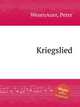 Kriegslied, WesenAuer, Peter 