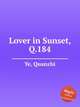 Lover in Sunset, Q.184, Ye, Quanzhi 