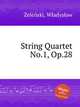 String Quartet No.1, Op.28, 