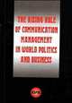The rising role of communication management in world politics and business, 